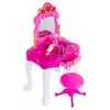 Toy Time Pretend Play Princess Vanity with Stool, Accessories, Lights, Sounds by Toy Time 443004BNJ